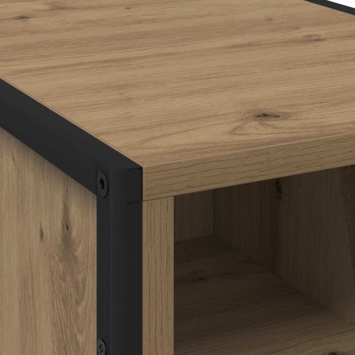 Нощно шкафче 2 pcs Дъб Артизан 39.5 x 30 x 50 см