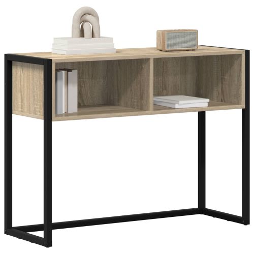 Крайна масичка Сонома 100 x 36 x 75 см Инженерно дърво