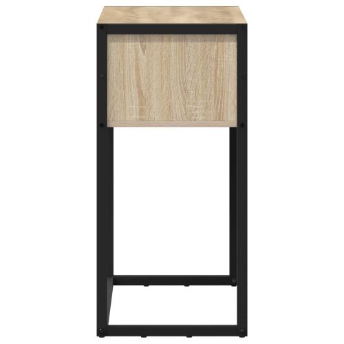 Крайна масичка Сонома 100 x 36 x 75 см Инженерно дърво