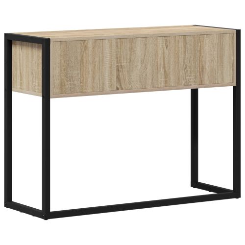Крайна масичка Сонома 100 x 36 x 75 см Инженерно дърво
