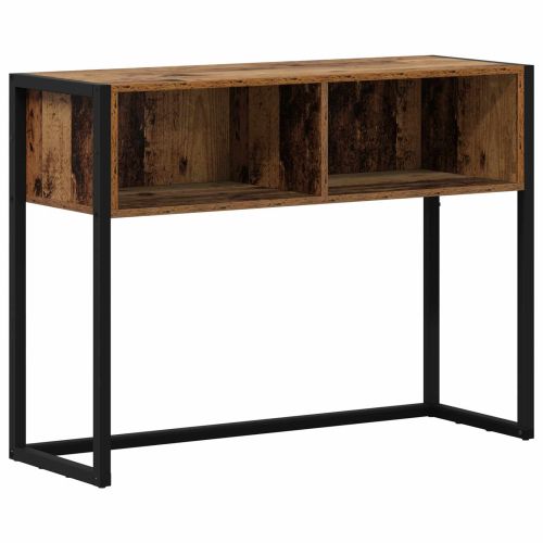 Крайна масичка Старо дърво 100 x 36 x 75 см Инженерно дърво