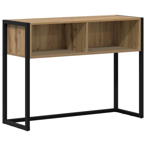 Крайна масичка Дъб Артизан 100 x 36 x 75 см Инженерно дърво