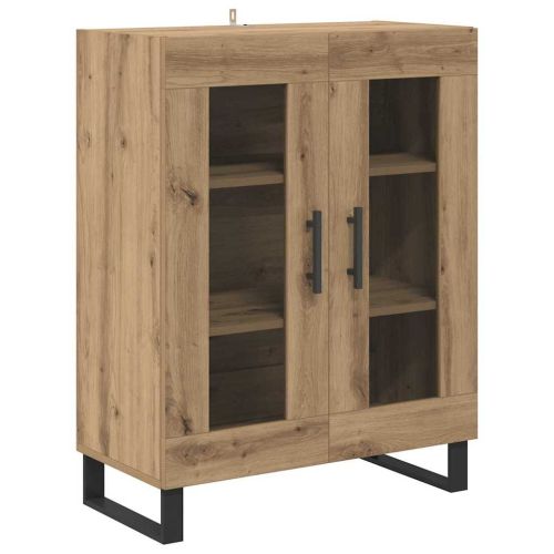Служебен шкаф Дъб 69,5 x 34 x 90 см Инженерно дърво