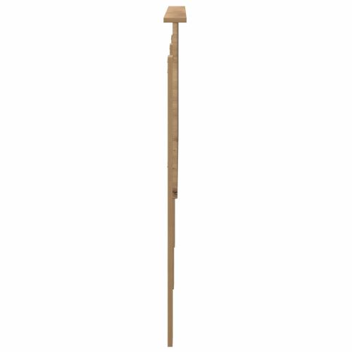 Облегалка за глава с таблото Дъб 140 cm Инженерно дърво