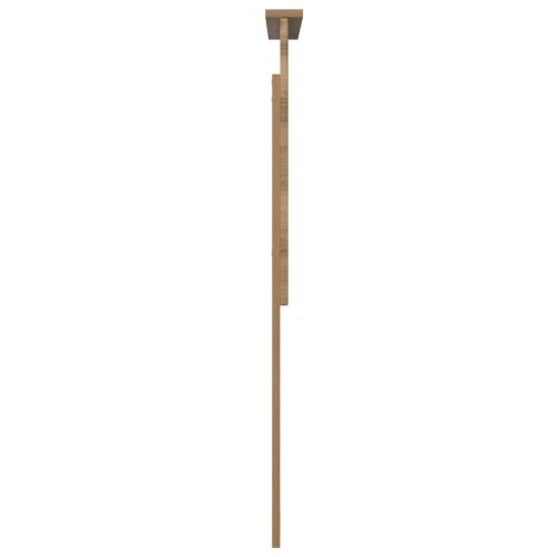 Облегалка за глава с таблото Дъб 75 cm Инженерно дърво