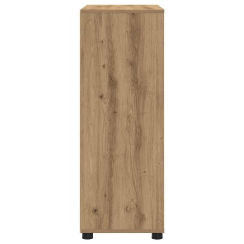 Шкаф за баня с рафт Дъб 72,5 x 36,5 x 100 см Инженерно дърво