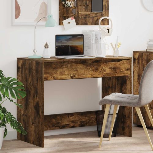 Бюро с чекмедже с чекмедже Пушена Дъб 100 x 50 x 78 см