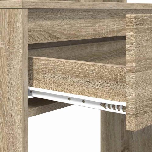 Тоалетки за спалня с чекмедже Сонома дъб 80 x 39,6 x 135 см