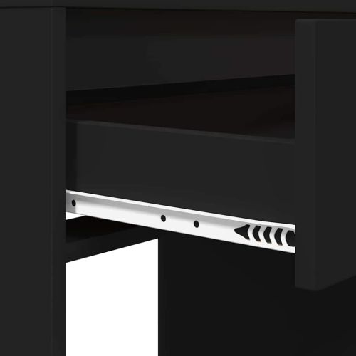 Тоалетки за спалня Черно 80 x 39,6 x 135 см Инженерно дърво