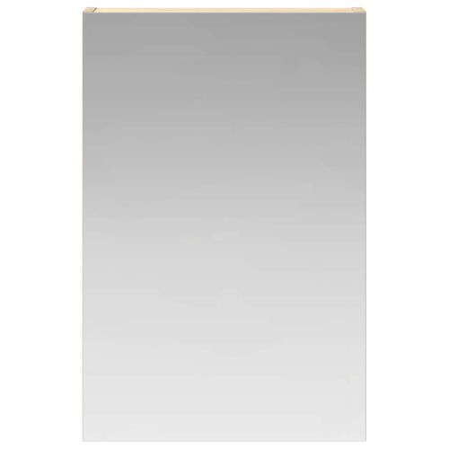 Шкаф с огледало за баня с рафт Сонома дъб 40 x 10,5 x 60,5 см