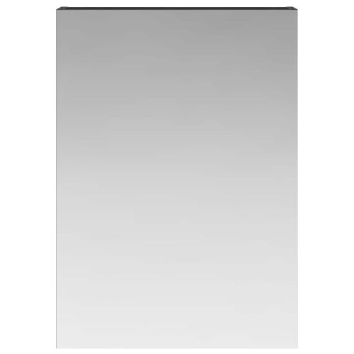 Шкаф с огледало за баня с рафт Черния дъб 50 x 14,5 x 70 см