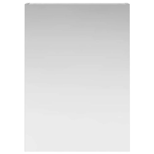 Шкаф с огледало за баня с рафт Сив Сонома 50 x 14,5 x 70 см