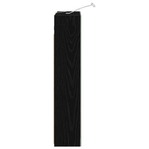 Шкаф с огледало за баня с рафт Черния дъб 50 x 14,5 x 70 см
