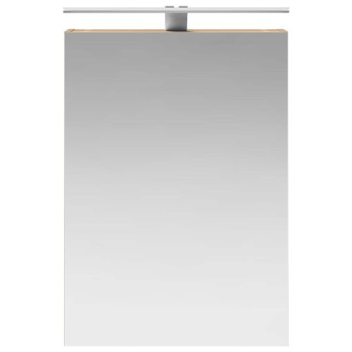 Шкаф с огледало за баня с рафт Дъб Артизан 50 x 14,5 x 70 см