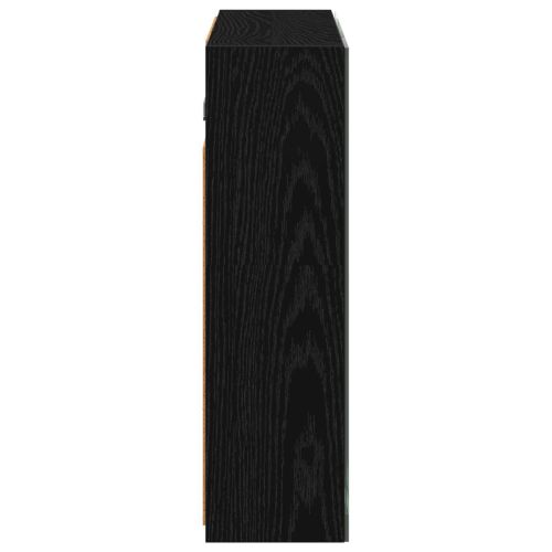 Шкаф с огледало за баня Черния дъб 60 x 14,5 x 50 см