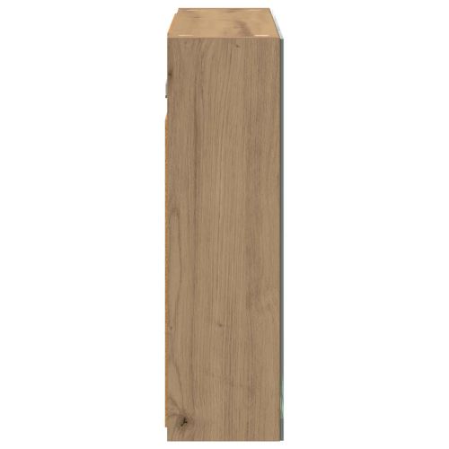Шкаф с огледало за баня Дъб Артизан 60 x 14,5 x 50 см
