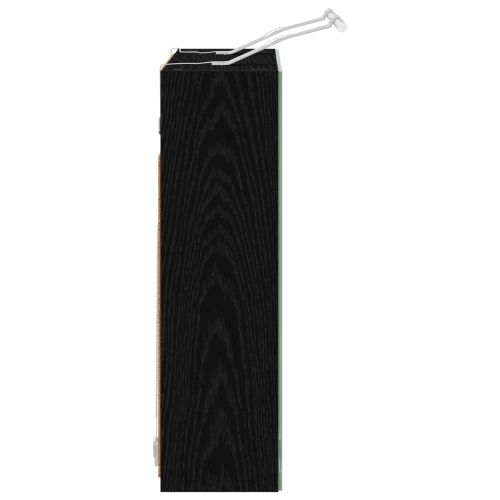 Шкаф с огледало за баня Черния дъб 60 x 14,5 x 50 см