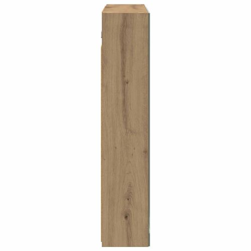 Шкаф с огледало за баня Дъб Артизан 70 x 14,5 x 70 см