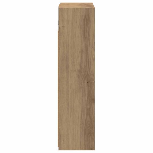 Шкаф с огледало за баня с рафт Дъб Артизан 43 x 16 x 62.5 см