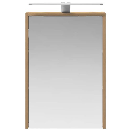 Шкаф с огледало за баня с рафт Дъб Артизан 43 x 16 x 62.5 см