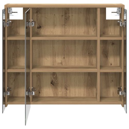 Шкаф с огледало за баня Дъб Артизан 73,5 x 16 x 62,5 см