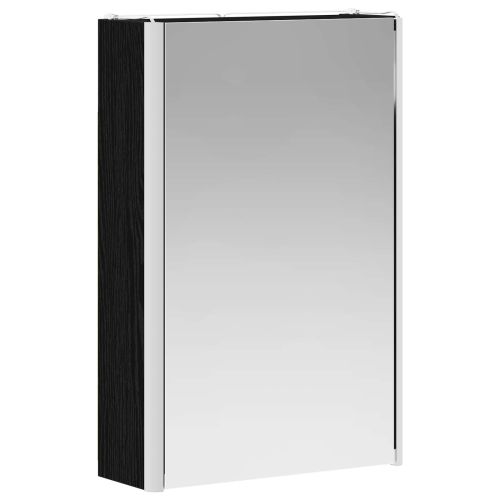 Шкаф с огледало за баня Черния дъб 33 x 11,5 x 50 см