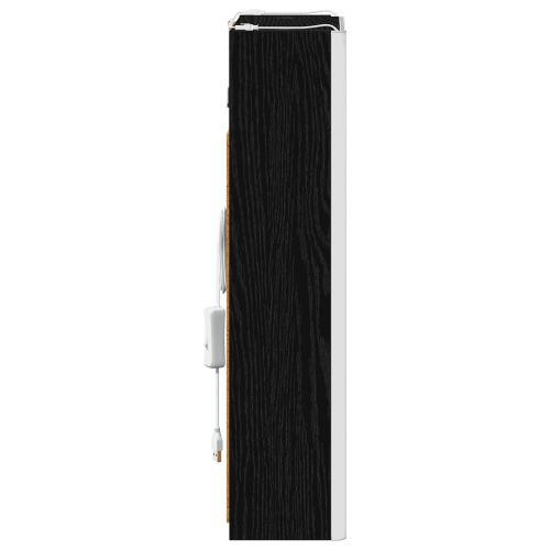Шкаф с огледало за баня Черния дъб 33 x 11,5 x 50 см