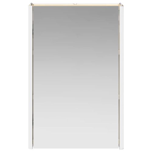 Шкаф с огледало за баня Сонома дъб 33 x 11,5 x 50 см