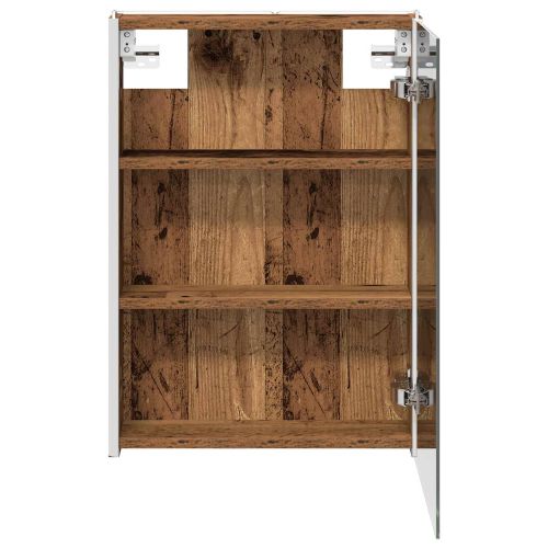 Шкаф с огледало за баня Старо дърво 43 x 11,5 x 60,5 см