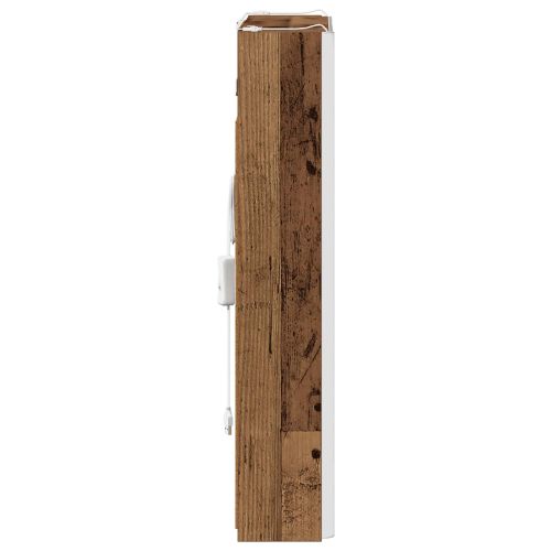 Шкаф с огледало за баня Старо дърво 43 x 11,5 x 60,5 см