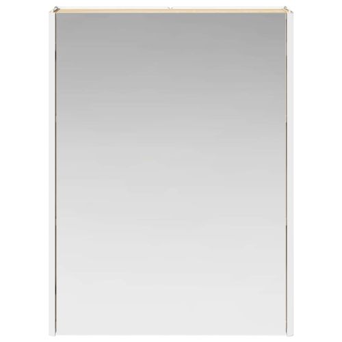 Шкаф с огледало за баня Сонома дъб 53,5 x 15,5 x 70 см