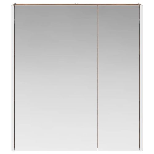 Шкаф с огледало за баня Димян дъб 63,5 x 15,5 x 70 см