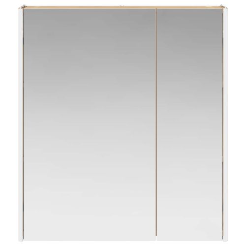 Шкаф с огледало за баня Дъб Артизан 63,5 x 15,5 x 70 см