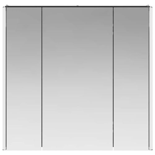 Шкаф с огледало за баня Черния дъб 63,5 x 15,5 x 60,5 см