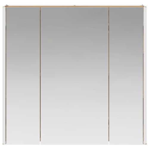 Шкаф с огледало за баня Дъб Артизан 63,5 x 15,5 x 60,5 см