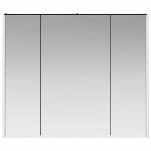 Шкаф с огледало за баня Черния дъб 83,5 x 15,5 x 70 см