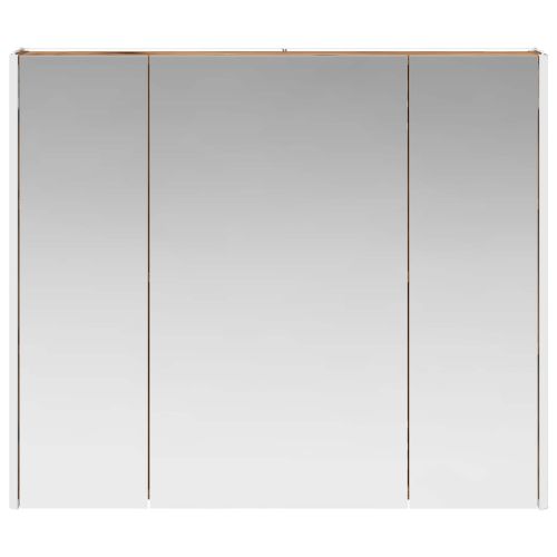 Шкаф с огледало за баня Старо дърво 83,5 x 15,5 x 70 см