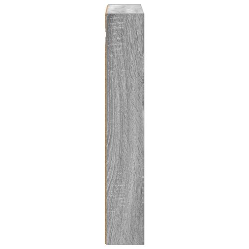 Банен стенен шкаф с рафт Сиво Сонома 40 x 10 x 60,5 см