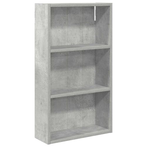 Банен стенен шкаф с рафт Бетонно Сиво 40 x 14 x 70 см