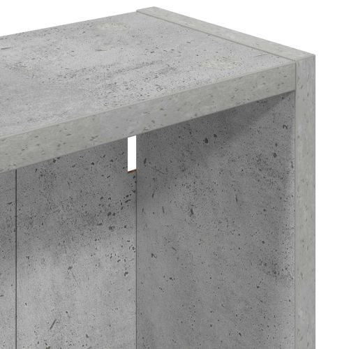Банен стенен шкаф с рафт Бетонно Сиво 40 x 14 x 70 см