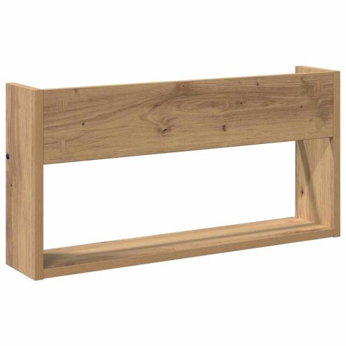 Етажерка за списания 2 pcs Дъб 60 x 12 x 30 см Инженерно дърво