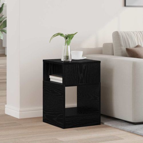 Крайна масичка Черния дъб 30,5 x 30 x 45 см Инженерно дърво