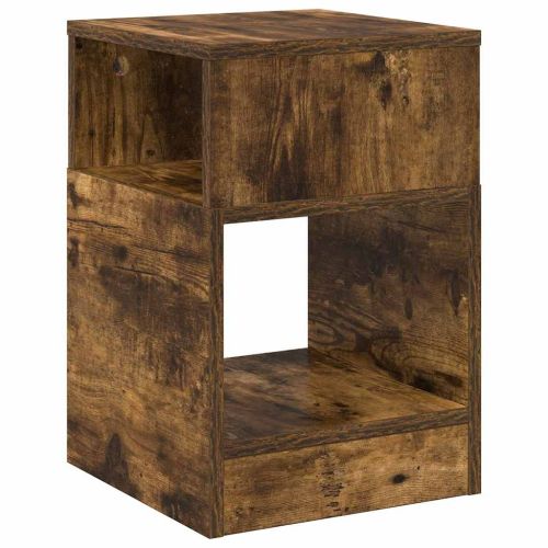 Крайна масичка Димян дъб 30,5 x 30 x 45 см Инженерно дърво