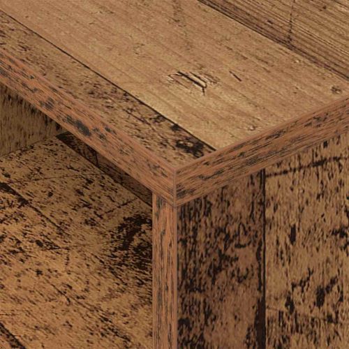 Крайна масичка 2 pcs Старо дърво 30,5 x 30 x 45 см