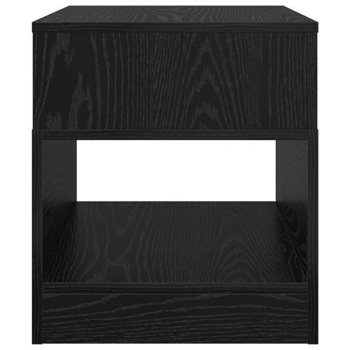 Крайна масичка 2 pcs Черния дъб 40,5 x 40 x 45 см