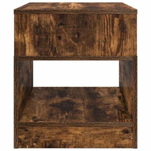Крайна масичка Димян дъб 40,5 x 40 x 45 см Инженерно дърво