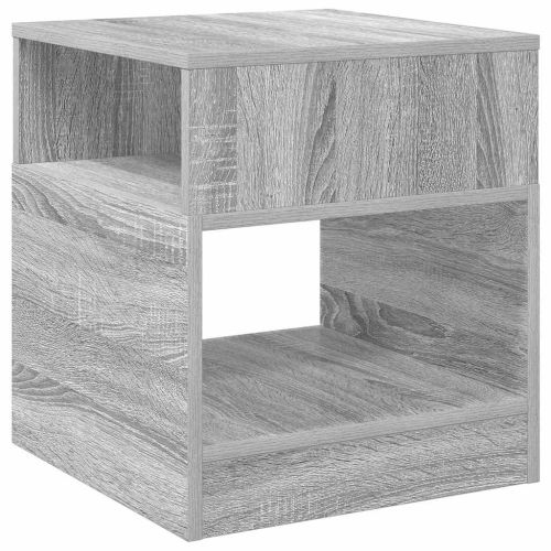 Крайна масичка 2 pcs Сив Сонома 40,5 x 40 x 45 см