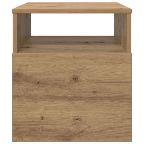 Крайна масичка 2 pcs Дъб 40,5 x 40 x 45 см Инженерно дърво
