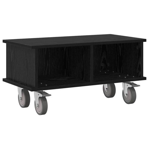 ТВ стойка Черния дъб 68,5 x 35 x 35 см Инженерно дърво