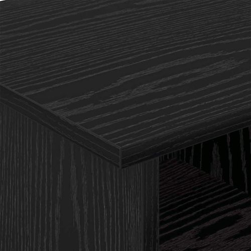 ТВ стойка Черния дъб 68,5 x 35 x 35 см Инженерно дърво